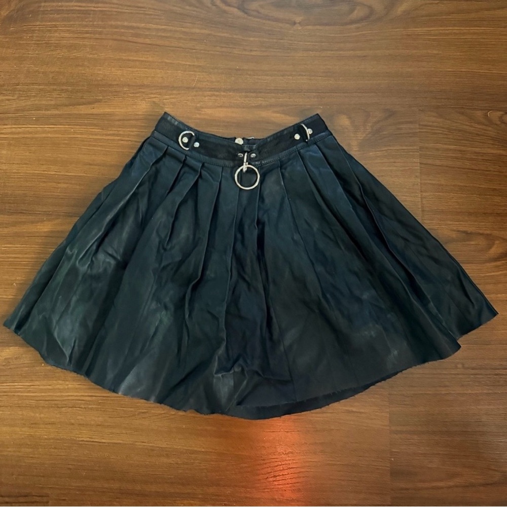 Current Mood Black Pleated Skirt Size XS